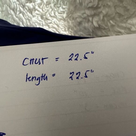 J.CREW Anchor Terry sweatshirt in original cotton Navy Blue Women’s Medium - Picture 7 of 7